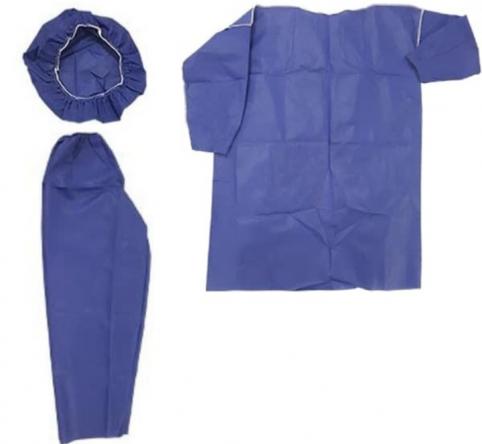 سفارش ست گان کلاه شلوار یکبار مصرف