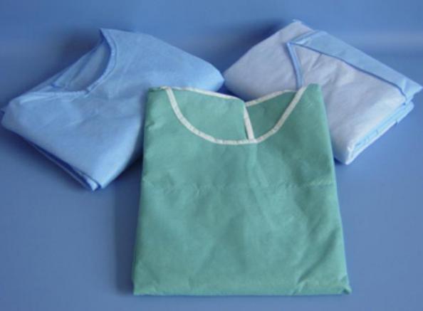 آشنایی با نحوه تولید گان جراح آستین کش دار