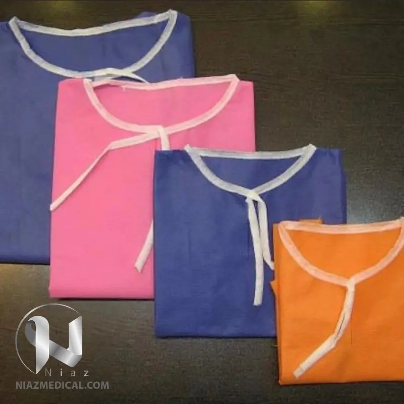 رنگبندی گان بیمار