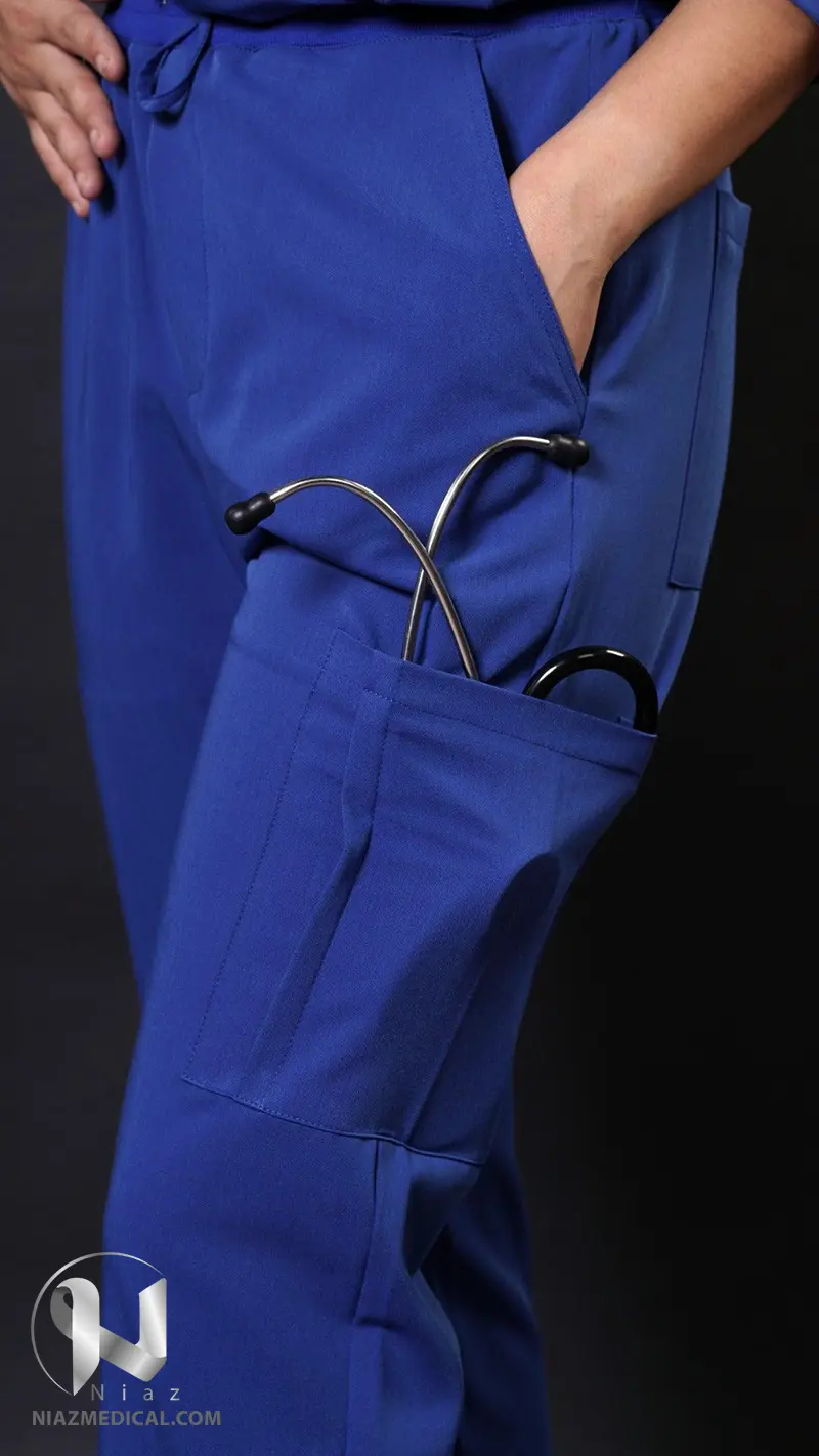 جیب لباس لباس اسکراب زنانه