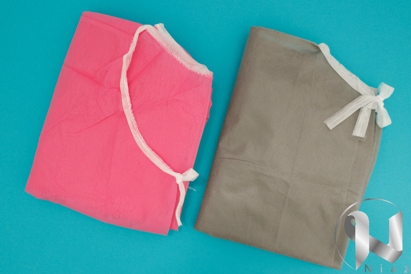 قیمت تولیدی گان آرایشگاهی یکبار مصرف